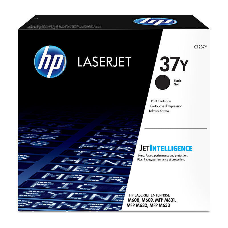 HP CF237Y (#37Y) Genuine Black Toner Cartridge - 41,000 Pages