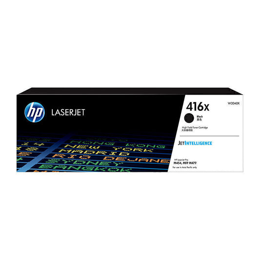 HP W2040X (#416X) Genuine Black Toner Cartridge - 7,500 Pages