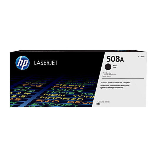 HP #508A Black Toner CF360A