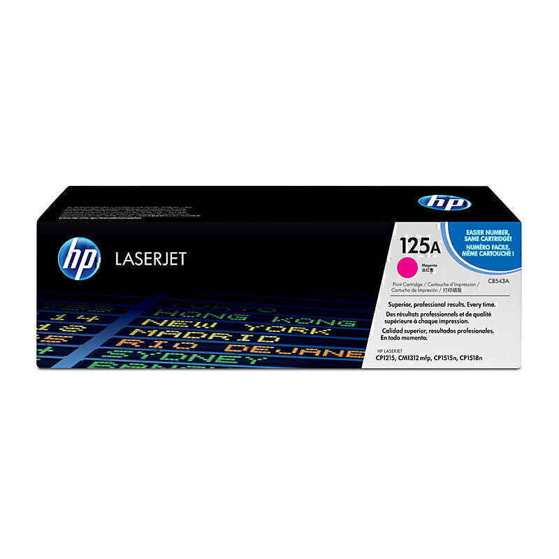 حبر HP رقم 125A أرجواني CB543A