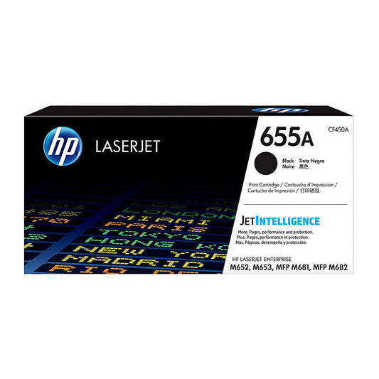 HP #655A  Black Toner CF450A