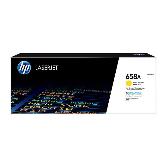 HP #658A Yellow Toner W2002A