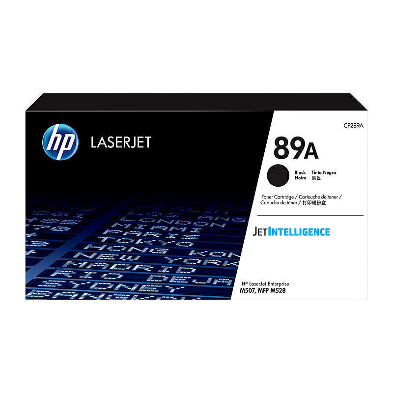 HP #89A Black Toner CF289A