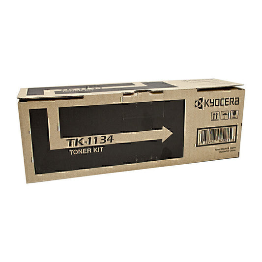 Kyocera TK-1134 Genuine Black Toner Cartridge - 3,000 Pages