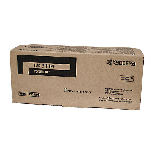 Kyocera TK-3114 Genuine Black Toner Cartridge - 15,500 Pages