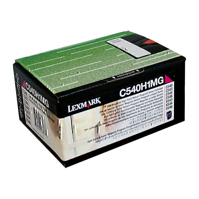 حبر أرجواني لطابعة Lexmark C540H1MG