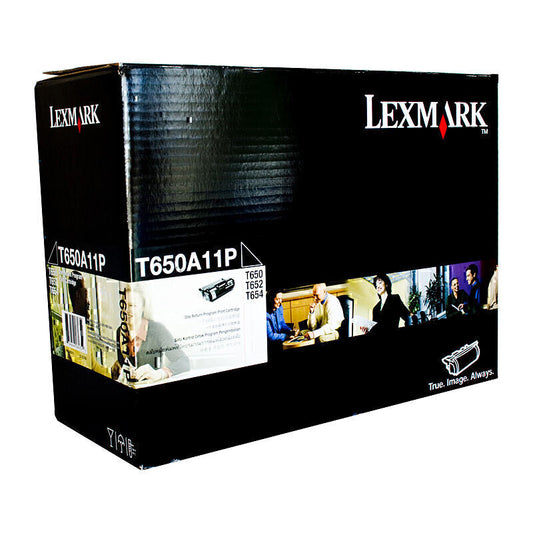 Lexmark T650A11P Blk Prebate Cart