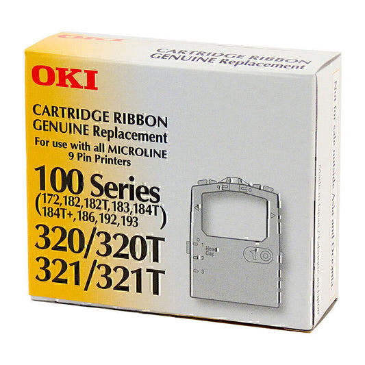 Oki Genuine Ribbon for Microline 100 / 320 Series (44641501)