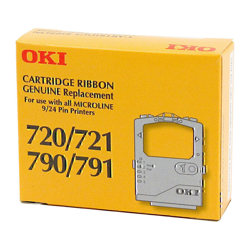 Oki Genuine Ribbon for Microline 720 / 721 / 790 / 791 Series (44641401)