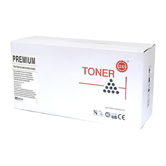 Brother TN3340 Compatible Black Toner Cartridge - 8,000 Pages