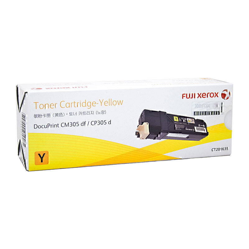 خرطوشة حبر صفراء أصلية من Fuji Xerox CT201635 - 3000 صفحة